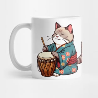 Djembe cat Mug